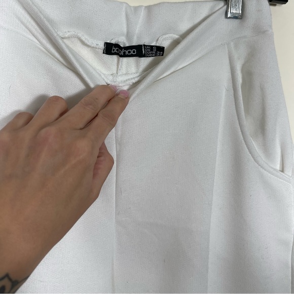 White Cargo Sweats - Picture 5 of 5